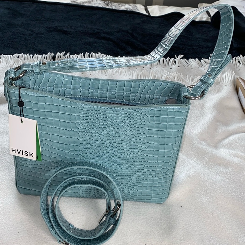 Hvisk Croc Shoulder Bag
